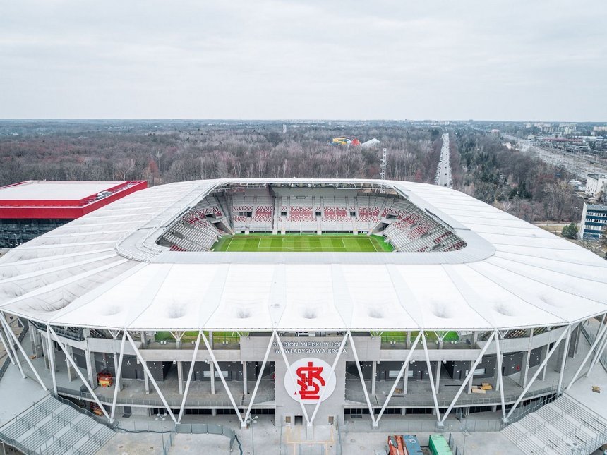 Stadion ŁKS przy al. Unii 2 mat. pras
