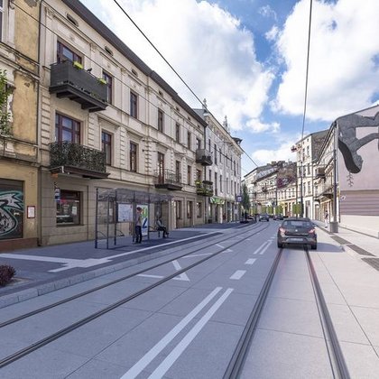 Nowe torowiska tramwajowe, fot. wiz.