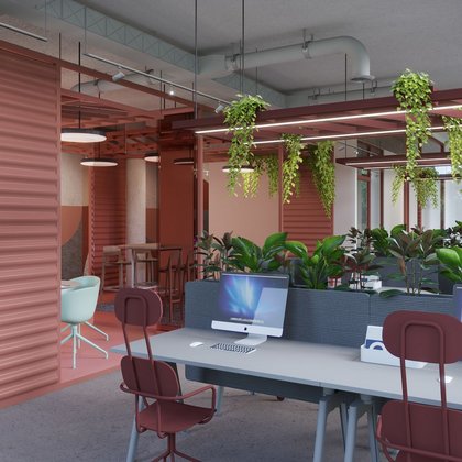 Biurowiec Re_connect, mat. Studio A+KA