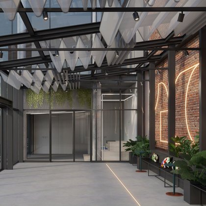 Biurowiec Re_connect, mat. Studio A+KA