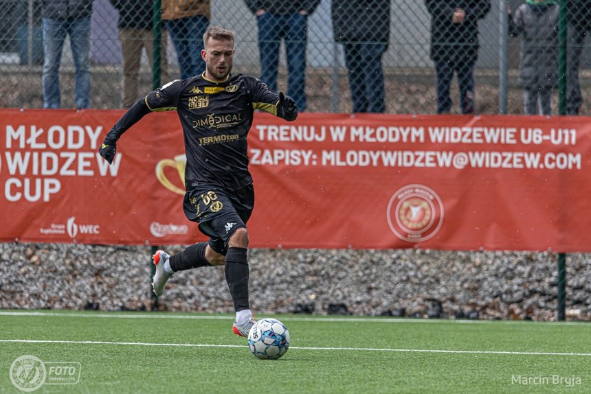 RTS Widzew Łódź, Kristoffer Normann Hansen fot. Marcin Bryja