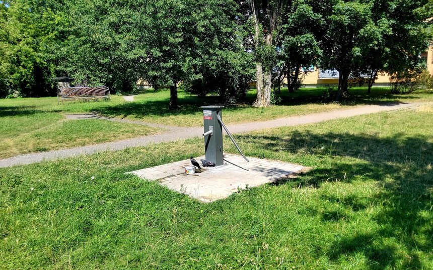 Miejska studnia publiczna fot. ŁÓDŹ.PL