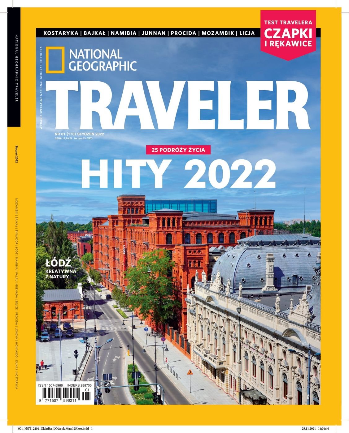Łódź na okładce National Geographic Travel