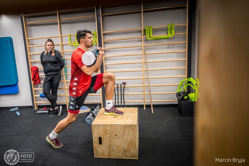 RTS Widzew Łódź, Krystian Nowak fot. Marcin Bryja