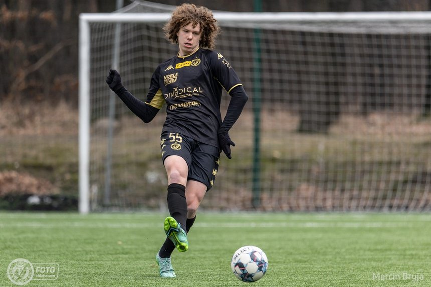 RTS Widzew Łódź, Adam Dębiński fot. Marcin Bryja