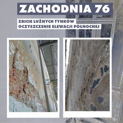 Remont kamienicy przy Zachodniej 76, fot. LODZ.PL