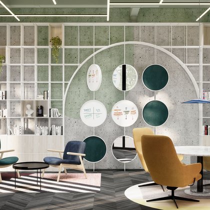 Biurowiec Re_connect, mat. Studio A+KA