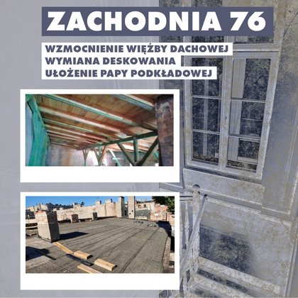 Remont kamienicy przy Zachodniej 76, fot. LODZ.PL